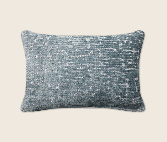 Luxury Blue Etamine Cushion 30 x 40cm